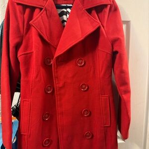 Rue21 Vibrant Red Coat